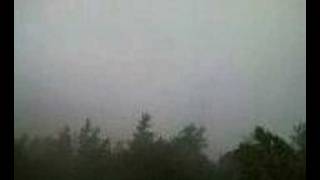 preview picture of video 'Lightning Strikes In New Sharon, ME - Fowl Free Fa'