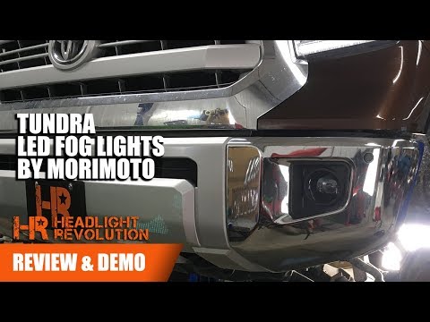 Morimoto XB LED Fog Light Toyota Tundra Review and Demo  | Headlight Revolution