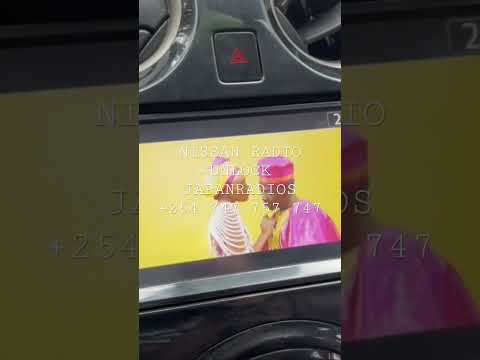 NISSAN NOTE RADIO UNLOCK MC311D-W MC312D-W MC313D-W MC314D-W MC315-W