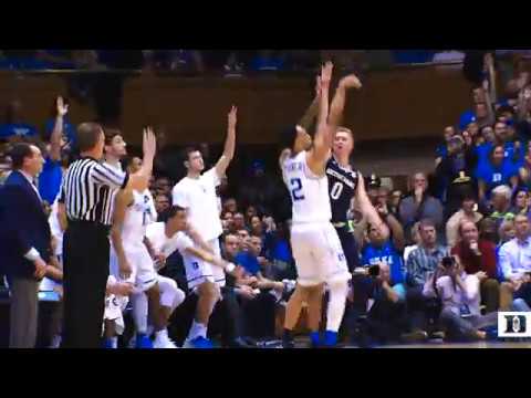 Top Plays: Duke 88, Notre Dame 66 (1/29/18)
