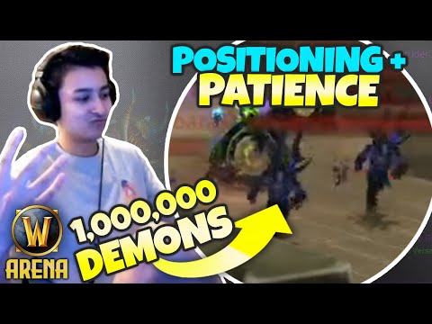 DEMO LOCK?! + The Importance of Patience & Positioning at 3k Rating | Pika Wow Arena