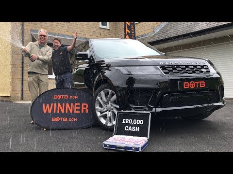 Winner! Week 21 2018 - Graham Tottle - Range Rover P400e Autobiography + £20,000