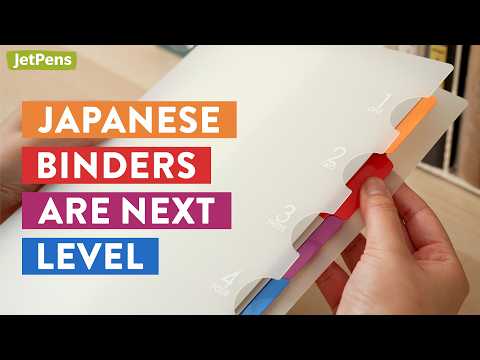 5 Reasons Why Japanese Binders Are Better Than American Binders ✨📒