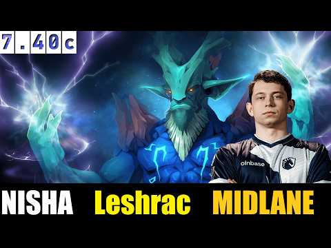 🤯 NISHA [Leshrac] MID 7.40c - DOTA 2 HIGHEST MMR MATCH#dota2  #dota2gameplay  #nisha