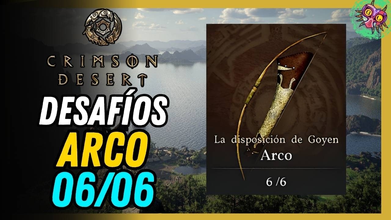 Desafíos del Arco en Crimson Desert Desert: Todas las Ubicaciones y Soluciones