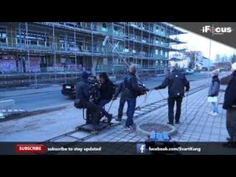 Svart kung (Black King) - Behind the scenes 12 - Filmning med åkvagn