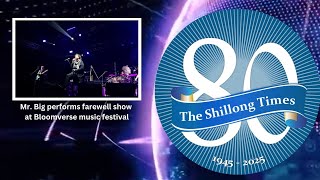 Mr. Big performs farewell show at Bloomverse music festival