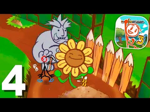Draw a Stickman EPIC 3 - Gameplay Walkthrough Chapter 2 Level 1 - Part 4