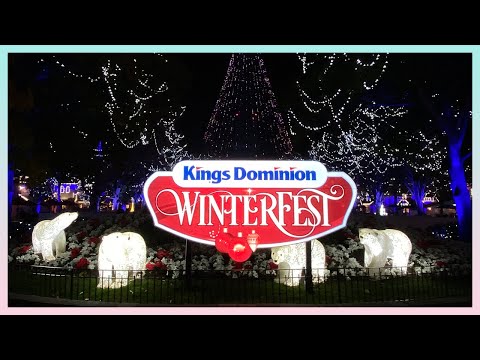 First Time To Kings Dominion Winterfest!