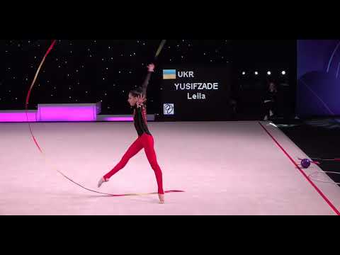 Leila Yusifzade (2007) Ribbon Qual 27,900 - International Tournament "Miss Valentine 2023"