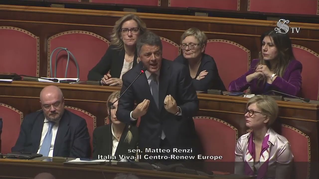 IRAN, RENZI REPLICA A TAJANI: "MELONI PARLA IN RADIO MA SNOBBA IL PARLAMENTO, INACCETTABILE”