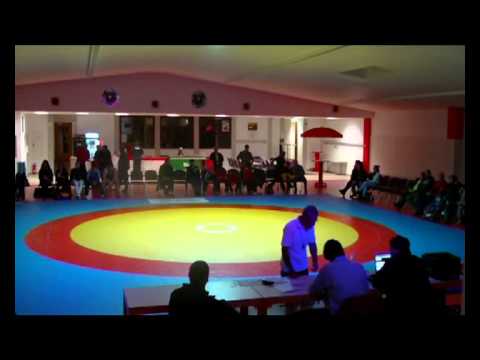 Gr.-röm. 60kg Kevin Grasmann - Artem Gofmann  4:0 / ÜG 2:0 3:1 4:0