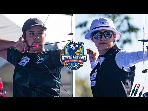 Andrea Becerra v Yun Soo Song – compound women quarter | Yankton 2021 World Archery Championships