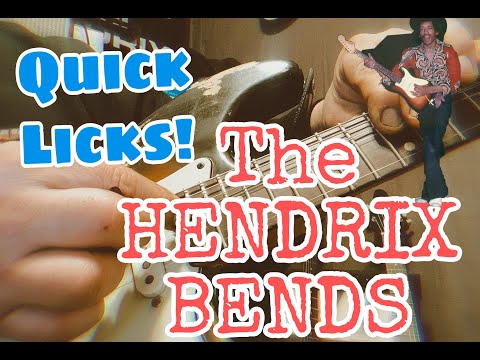 Quick Licks: THE JIMI HENDRIX BENDS!
