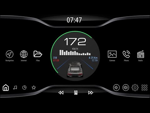 Black V3 - theme for CarWebGur Video