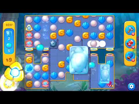 Fishdom Easy Level 9237 (with full seashell) @choraelmin