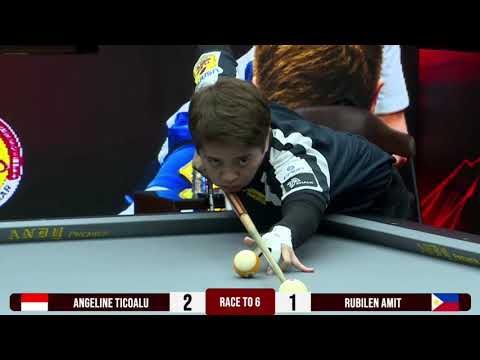 Do or Die ! Rubelyn Amit 🇵🇭 🆚 🇮🇩 Angeline Ticaolu // Asian Pool Championship Women's 