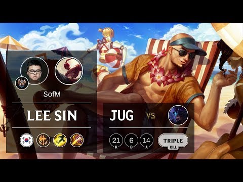 Lee Sin Jungle vs Rek'Sai - KR Challenger Patch 9.24