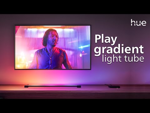 Philips Hue Play gradiento šviesos vamzdis CMP juodas ES/JK video