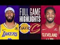 LAKERS at CAVALIERS | FULL GAME HIGHLIGHTS | November 25, 2023