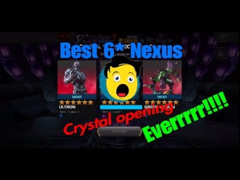 Best Six star Nexus Crystal opening ever - Marvel contest of champions