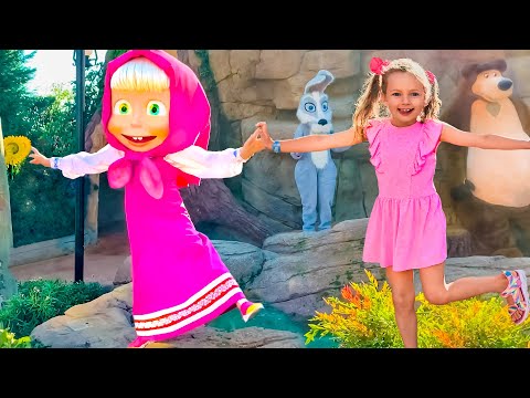 Maya and Masha adventures in the Park for kids | Nursery Rhymes & Kids Songs