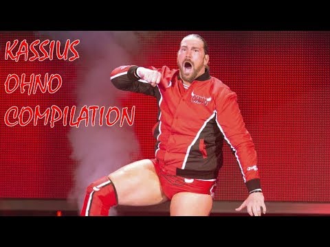 [WWE] Kassius Ohno-Cyclone Kick & Elbow Strike (Variations) Compilation