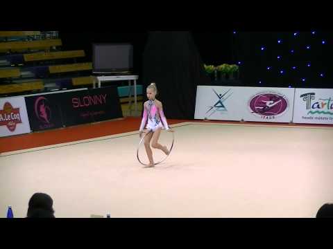 Ivanova Evelina (LAT) 2003   hoop  Miss Valentine 2014 Qual