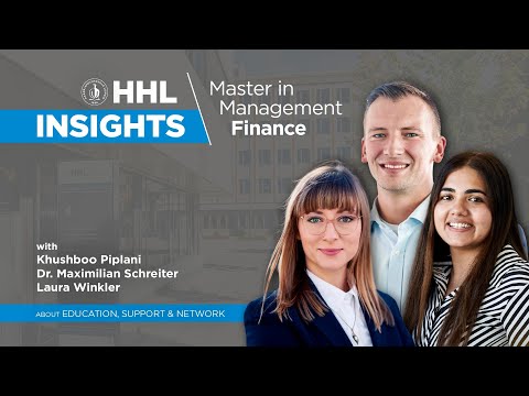 HHL Insights into the Master in Management | Finance