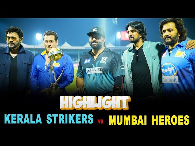 Kerala Strikers vs Mumbai Heroes Full Match Highlights | #CCL2024 Kerala Strikers vs Mumbai Heroes Full Match Highlights | #CCL2024