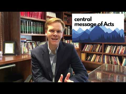 5-Minute Video on the book on Acts