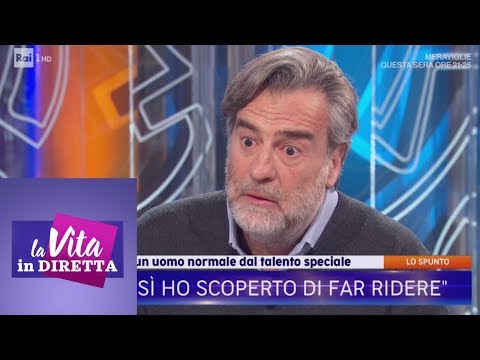 Max Tortora, 2 metri di talento - La vita in diretta 12/03/2019