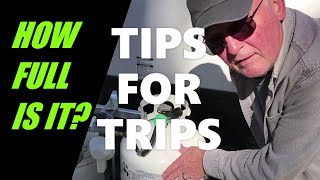How to Check Your Propane Level on Jurgen's Journeys