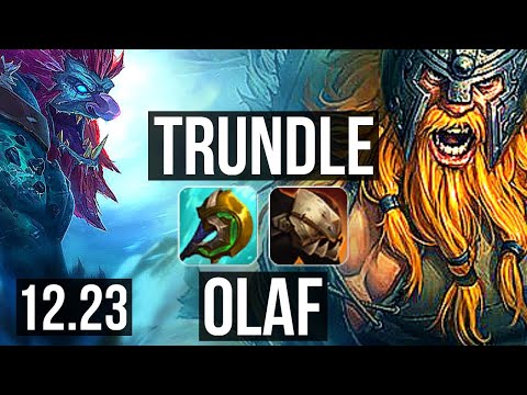 TRUNDLE vs OLAF (JNG) | 5/1/6 | EUW Master | 12.23