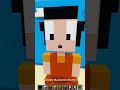Minecraft Squid Game Green Light Red Light Doll With Music Little One Shorts Squidgame