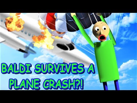 Can Baldi Survive A Plane Crash In Roblox The Weird Side - roblox dr zomboss slime slide