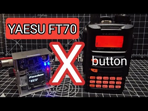 YAESU FT70D - X BUTTON , & DVMEGA EURONODE