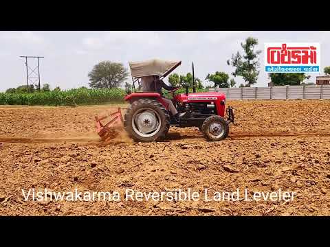 Tractor mounted vishwakarma reversible levellers, 140, above...