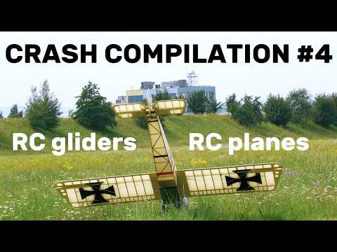 RC planes CRASH COMPILATION #4 | 4K