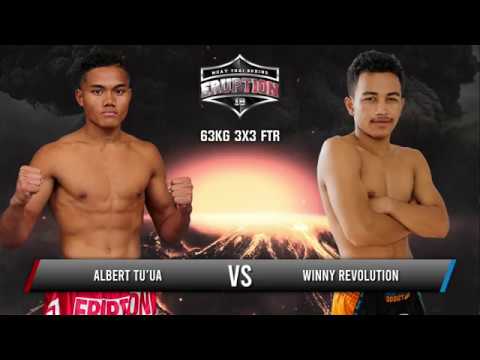 Eruption Muay Thai 18: Albert Tu'ua Vs Winny Revolution