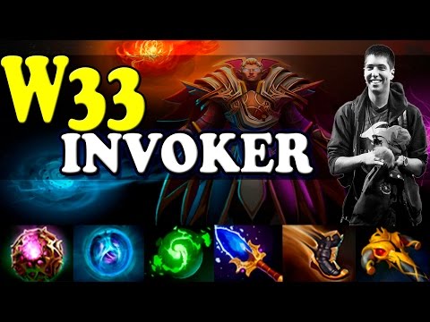 Dota 2 w33 Plays INVOKER 8K MMR