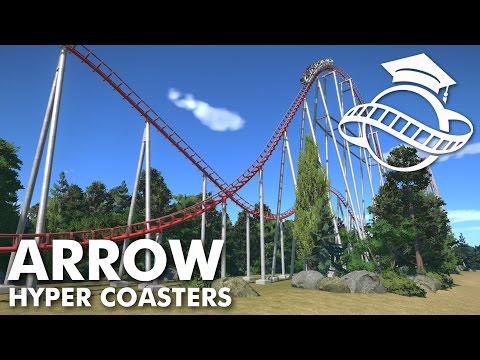 Planet Coaster College - Arrow Hyper Coaster Tutorial