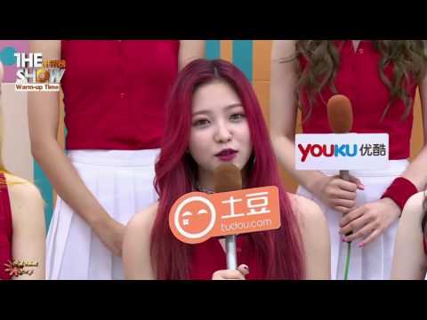 160913 THE SHOW Warm up Time @ 레드벨벳