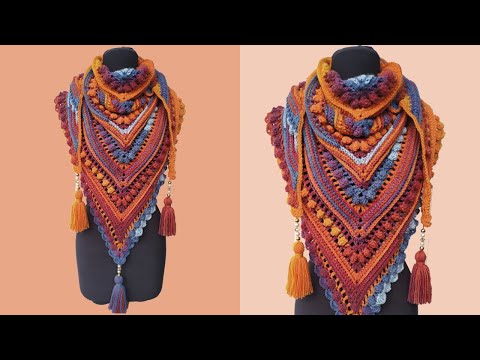 XALE DE CROCHÊ OUTONO INVERNO NOEMI FONSECA