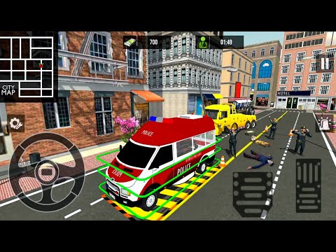 Police Ambulance Rescue Driving: 911 Emergency - Android gameplay