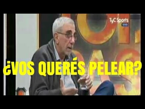 Invitaron a pelear a Azzaro en medio del programa