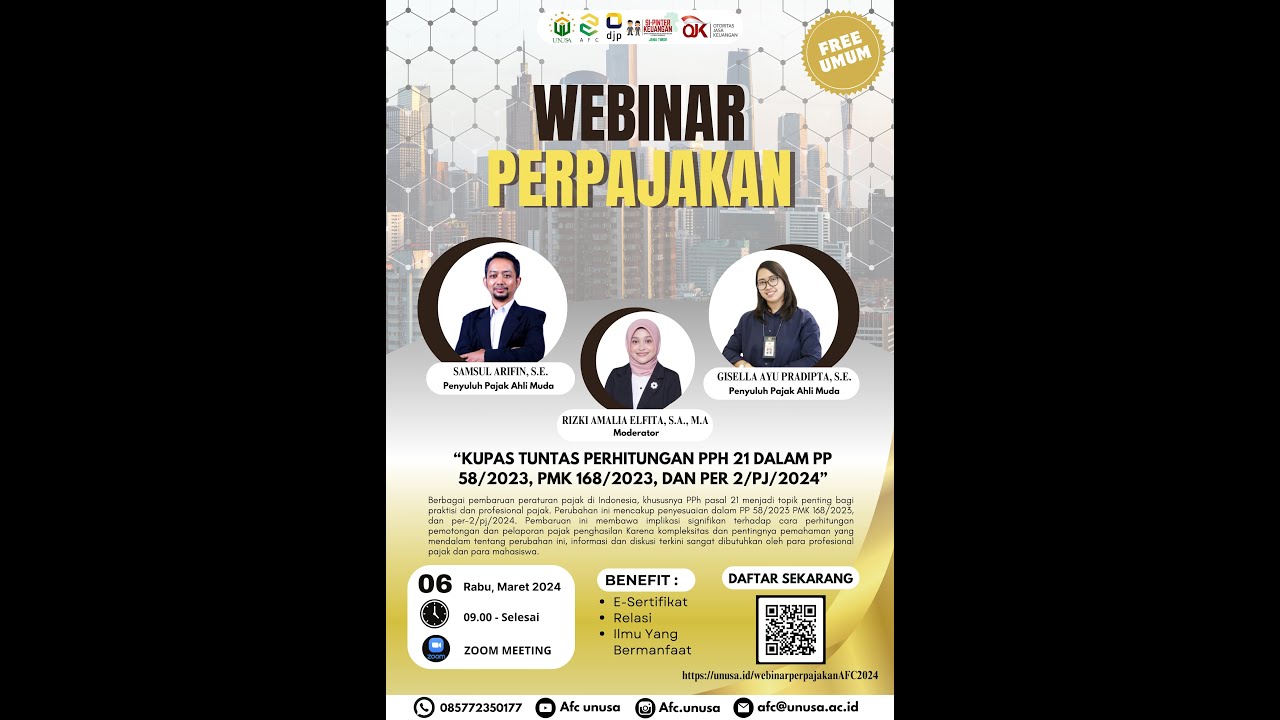 Webinar Nasional Perpajakan