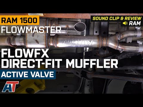 2009-2018 RAM 1500 5.7L Flowmaster FlowFX Direct-Fit Muffler with Active Valve Sound Clip & Review