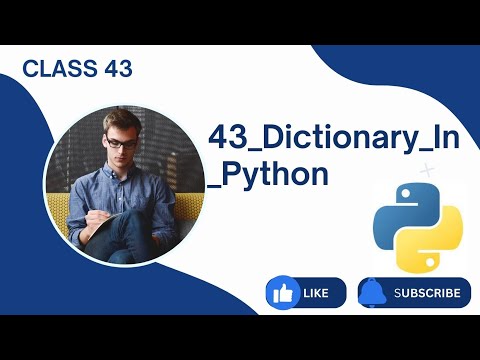 43 Dictionary In Python Python Tutorials