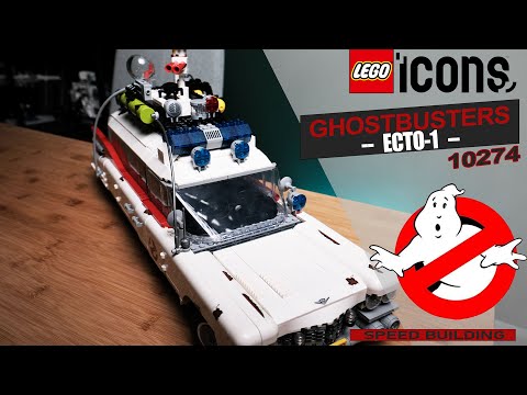 LEGO Ghostbusters Ecto-1 - LEGO 10274 Speed Build